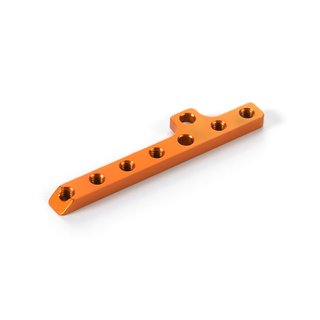 Xray  303003-O T418 ALU MOTOR MOUNT PLATE - ORANGE