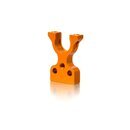 Xray  303056-O T4 ALU LAYSHAFT BULKHEAD CLOSED L/R - ORANGE