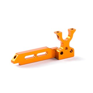 Xray  303067-O T417 ALU MOTOR MOUNT - ORANGE