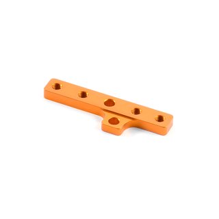 Xray  303068-O T417 ALU MOTOR MOUNT PLATE - ORANGE