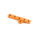 Xray  303068-O T417 ALU MOTOR MOUNT PLATE - ORANGE