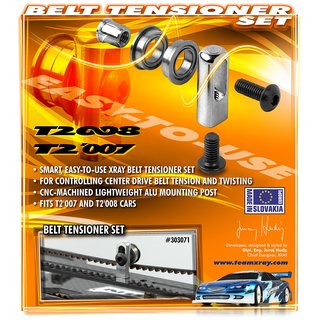 Xray  303071 BELT TENSIONER SET T2007, T2008, T2009, T3, T4