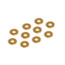 Xray  303122-O ALU SHIM 3x6x1.0MM - ORANGE (10)