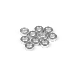 Unterlegscheibe 3mm x 6mm x 2,0mm, Alu (10)