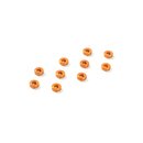 Xray  303138-O ALU SHIM 3x7x2.0MM - ORANGE (10)