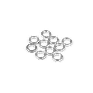 Unterlegscheibe 3mm x 5mm x 1,0mm, Alu (10)
