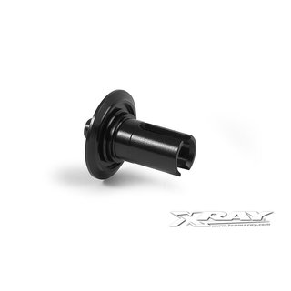 Xray  305022-K ALU T6 DIFF SHORT OUTPUT SHAFT - HARD COATED - BLACK