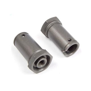 Xray  305312 WHEEL AXLE - 22 MM - OFFSET -1MM - HARD COATED (2)