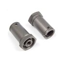 Xray  305312 WHEEL AXLE - 22 MM - OFFSET -1MM - HARD...