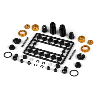 Xray  308306-O  ALU SHOCK ABSORBER-SET - ORANGE (2)