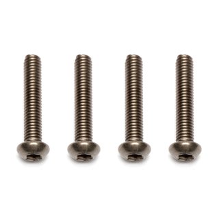 Team Associated 91585 FT Ti Screws, 3x16 mm BHCS
