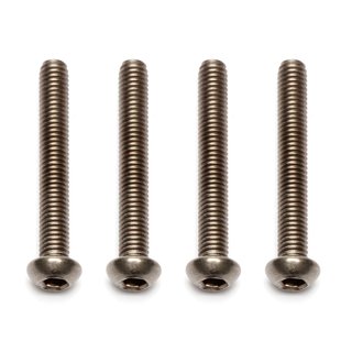Team Associated 91588 FT Ti Screws, 3x22 mm BHCS