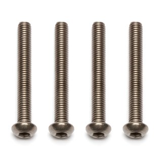 Team Associated 91589 FT Ti Screws, 3x24 mm BHCS