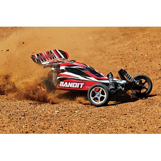 Traxxas 24054-1REDX Bandit rotX Buggy RTR mit Akku/+12V Lader