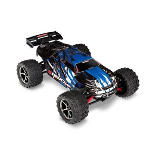 TRAXXAS 71076-3BLUEX E-Revo 4x4 VXL  blauX RTR +12V-Lader+Akku