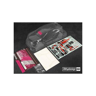 Bittydesign HC-F 190mm FWD Clear Body