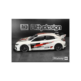 Bittydesign HC-F 190mm FWD Clear Body
