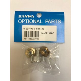 Sanwa 107A54552A Servogetriebe Set PGS-CX