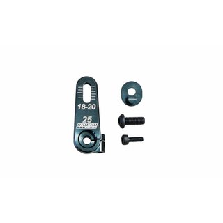 Mugen B0553 Ruderhorn, Aluminium verstellbar