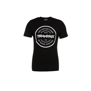 Traxxas  1360-M BLACK SHIRT CIRCLE LOGO MD