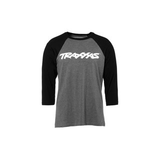 Traxxas  1369-S TRAXX RAGLAN SHIRT GREY/BLK SM