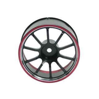 Sanwa 107A30813A Aluminium Lenkrad rot