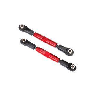 Traxxas  3643R L/R Gewindestange Cber 83mm vo Alurohr rot eloxiert