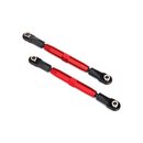 Traxxas  3644R L/R Gewindestange Cber 73mm hi Alurohr rot...