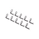 Traxxas  3935A Karo-Clip 90Grad Winkel (schwarz) (10)
