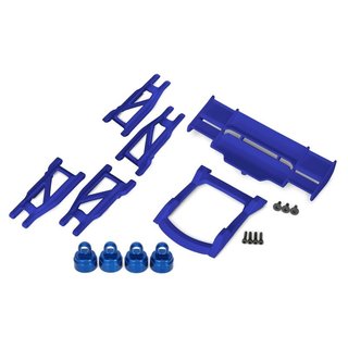 Traxxas  67-UPG-SET-B   Rustler 4x4 Upgrade Set blau