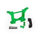 Traxxas  6738G Alu D�mpferbr�cke  hi gr�n eloxiert