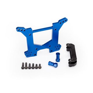 Traxxas  6738X Alu Dmpferbrcke  hi blau eloxiert
