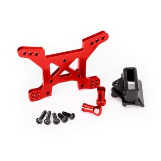 Traxxas  6739R Alu Dmpferbrcke vo rot eloxiert