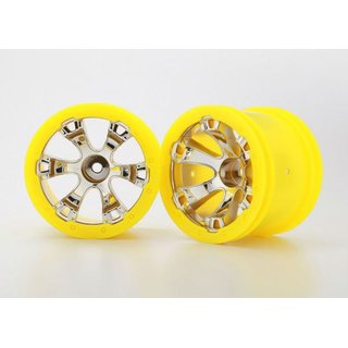 Traxxas  7275 Felgen Geode 2.2  gelb-chrome