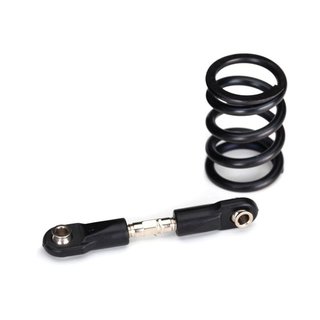 Traxxas  7746X Steering Link, Stahl/ Servo Saver Feder HD (fr 2085X Metall