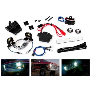 Traxxas  8038 LED Licht-Set komplett mit POWER SUPPLY fr 8130 Karo