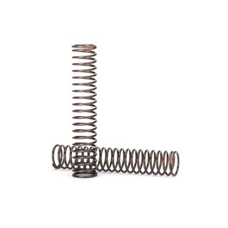 Traxxas  8154 Dmpfer-Feder lang (Natur Finish) GS 0.39 rate, Str. orange