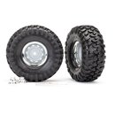 Traxxas  8166 Refen auf Felgen 1.9 chrom (2) fr 8255A...