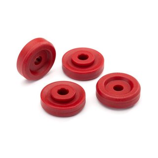 Traxxas  8957R Felgen-Scheiben rot (4)