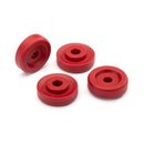 Traxxas  8957R Felgen-Scheiben rot (4)