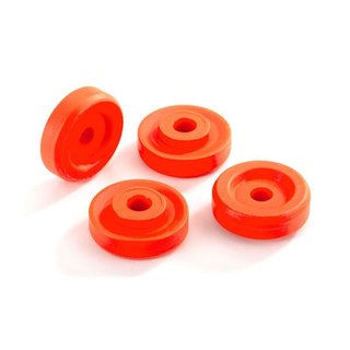 Traxxas  8957T Felgen-Scheiben orange (4)
