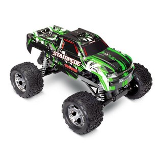 Traxxas 36054-1GRN  Stampede grn RTR +12V-Lader+Akku