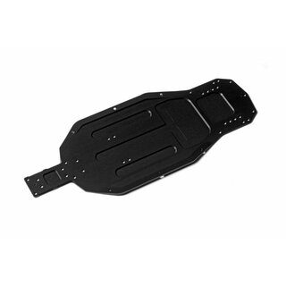 XB220/21 Alu Chassis mit gebogenen Seiten (2,5mm ) V2