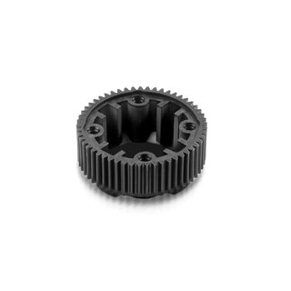 Xray 324954-G COMPOSITE GEAR DIFFERENTIAL CASE WITH PULLEY 53T - LCG - GRAPHITE