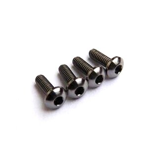 Hiro Seiko Titan64 Hex Socket Button Head Screw M2x10 (4pcs)