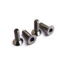 Hiro Seiko Titan64 Hex Socket Flat Head Screw M2x8 (4pcs)