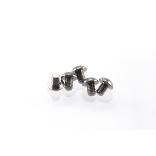 Hiro Seiko Alloy Hex Socket Button Head Screw M3x4 [S-Black]