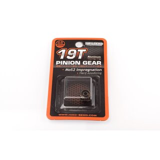 Hiro Seiko Hard Coated Alum. Pinion Gear (MoS2) DP48-19T