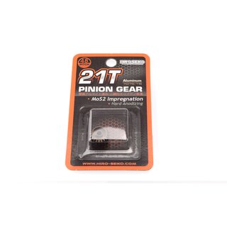 Hiro Seiko Hard Coated Alum. Pinion Gear (MoS2) DP48-21T