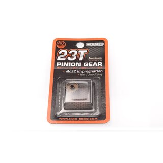 Hiro Seiko Hard Coated Alum. Pinion Gear (MoS2) DP48-23T